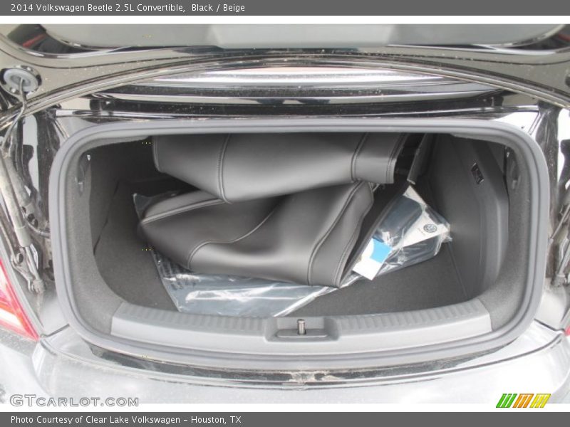 Black / Beige 2014 Volkswagen Beetle 2.5L Convertible