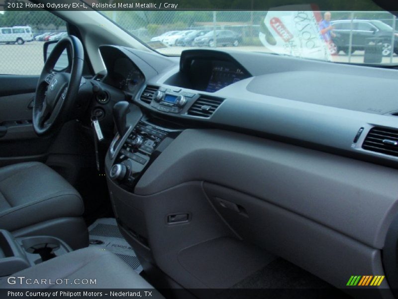 Polished Metal Metallic / Gray 2012 Honda Odyssey EX-L