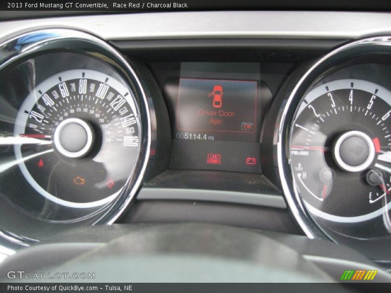 Race Red / Charcoal Black 2013 Ford Mustang GT Convertible