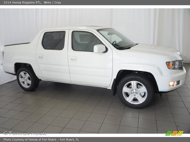  2014 Ridgeline RTL White