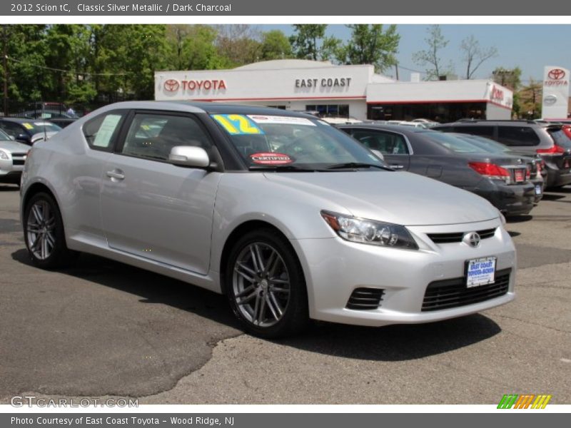 Classic Silver Metallic / Dark Charcoal 2012 Scion tC