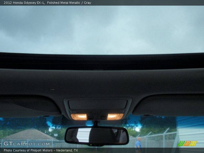 Polished Metal Metallic / Gray 2012 Honda Odyssey EX-L