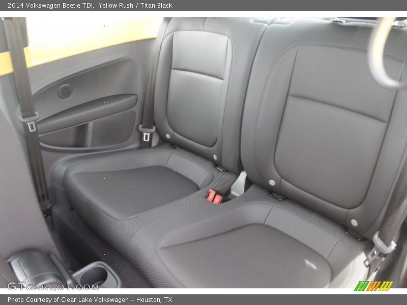 Yellow Rush / Titan Black 2014 Volkswagen Beetle TDI