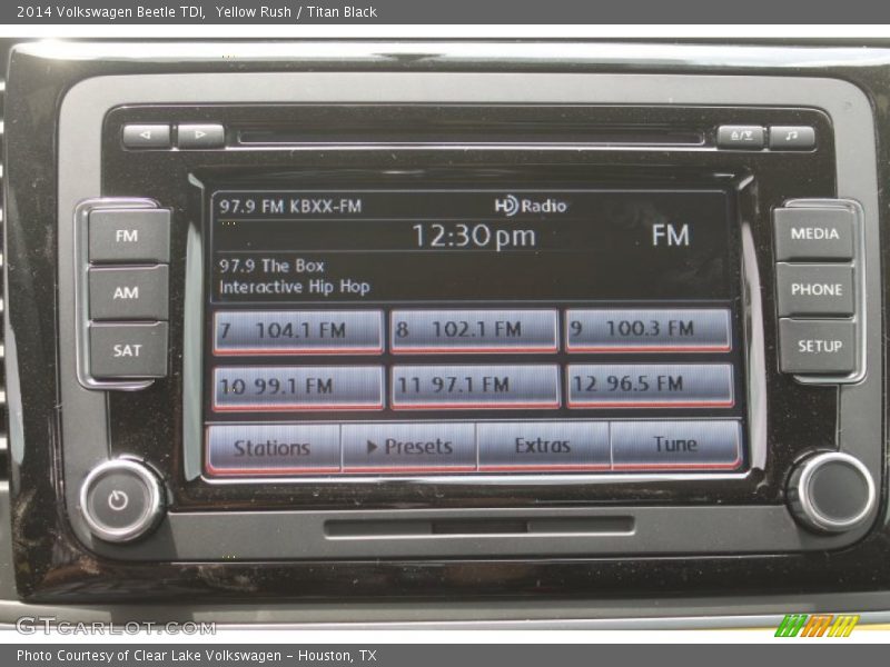 Yellow Rush / Titan Black 2014 Volkswagen Beetle TDI