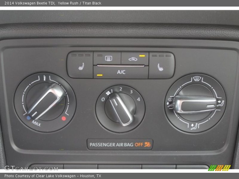 Controls of 2014 Beetle TDI