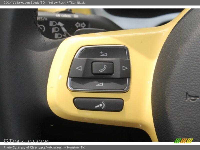 Controls of 2014 Beetle TDI