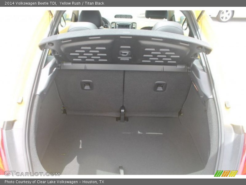 Yellow Rush / Titan Black 2014 Volkswagen Beetle TDI