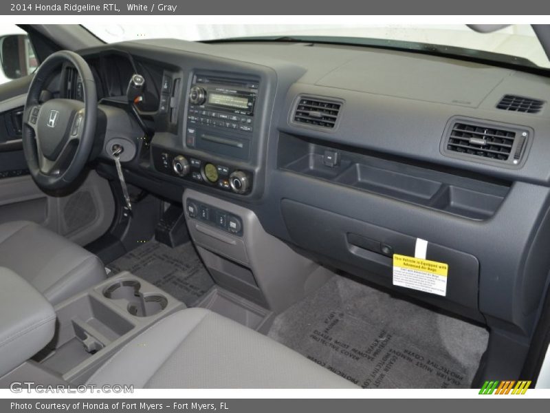Dashboard of 2014 Ridgeline RTL