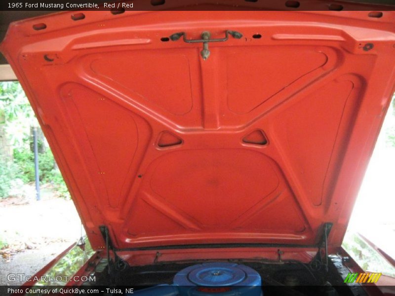 Red / Red 1965 Ford Mustang Convertible