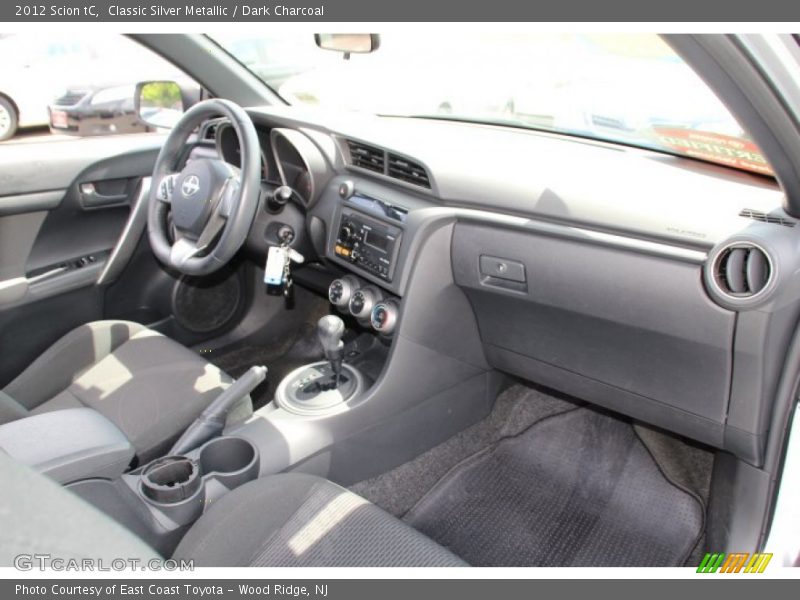 Classic Silver Metallic / Dark Charcoal 2012 Scion tC