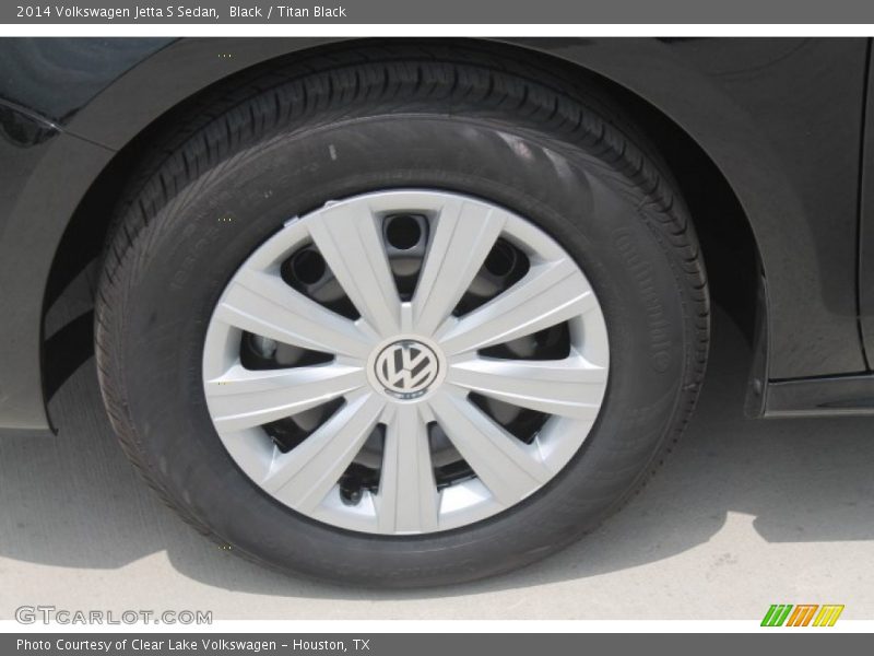 Black / Titan Black 2014 Volkswagen Jetta S Sedan