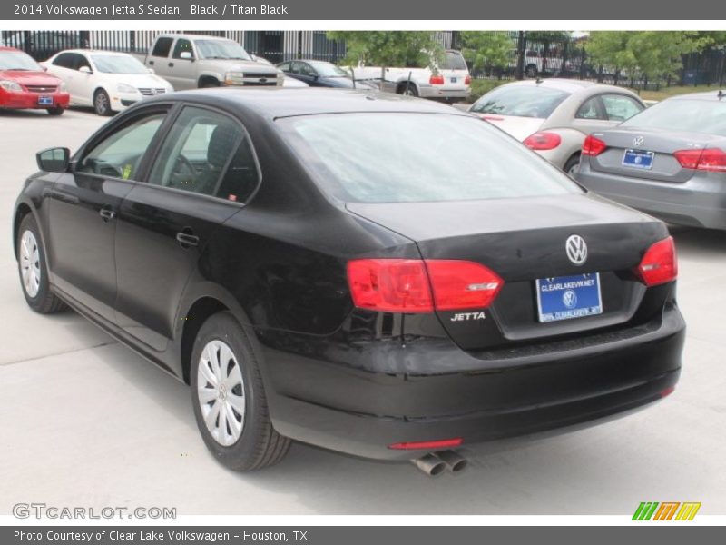 Black / Titan Black 2014 Volkswagen Jetta S Sedan