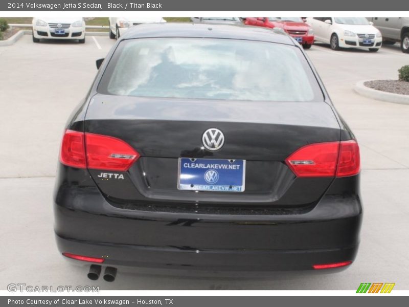 Black / Titan Black 2014 Volkswagen Jetta S Sedan