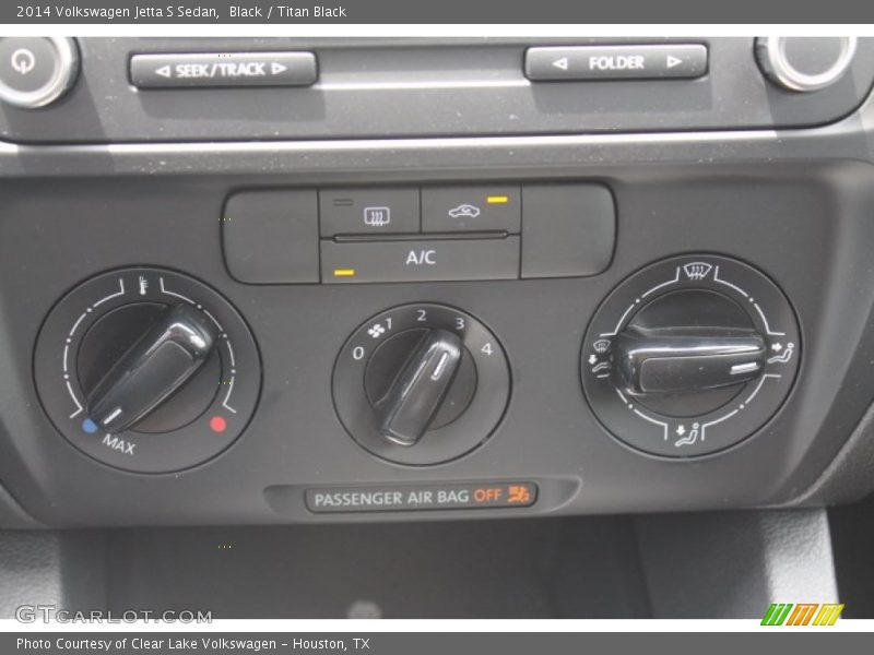 Black / Titan Black 2014 Volkswagen Jetta S Sedan