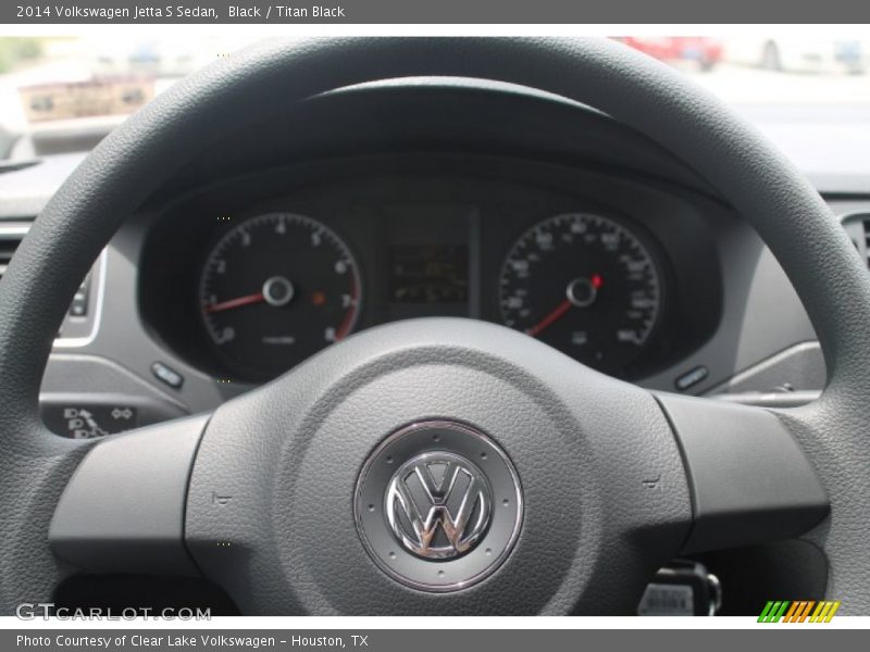 Black / Titan Black 2014 Volkswagen Jetta S Sedan
