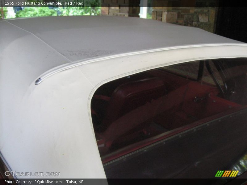 Red / Red 1965 Ford Mustang Convertible