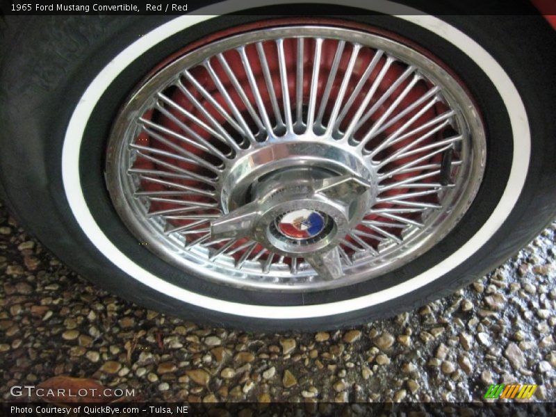 Red / Red 1965 Ford Mustang Convertible