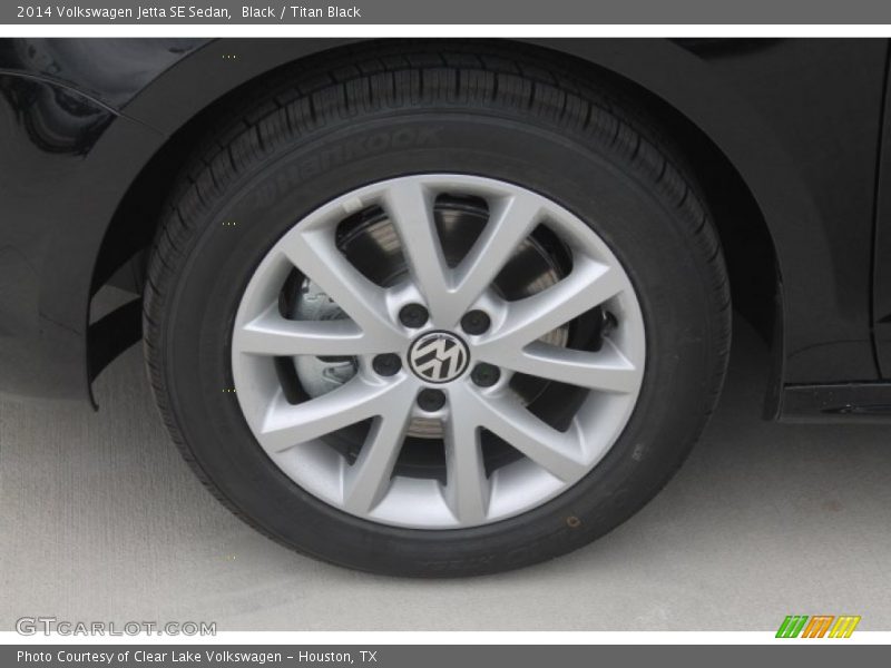 Black / Titan Black 2014 Volkswagen Jetta SE Sedan