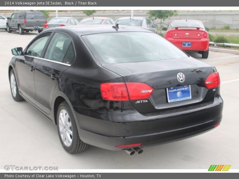 Black / Titan Black 2014 Volkswagen Jetta SE Sedan