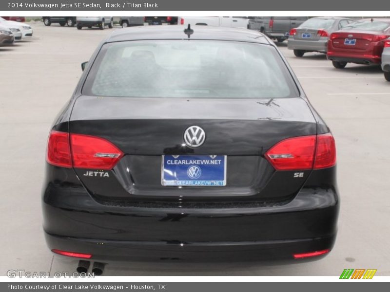 Black / Titan Black 2014 Volkswagen Jetta SE Sedan