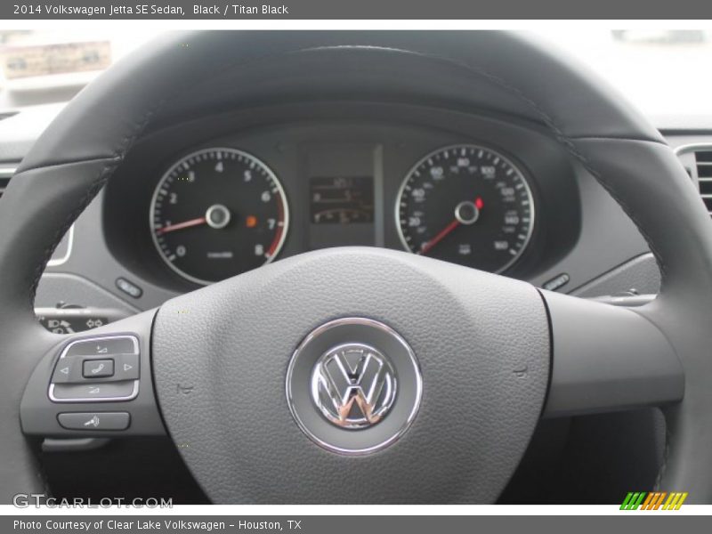 Black / Titan Black 2014 Volkswagen Jetta SE Sedan