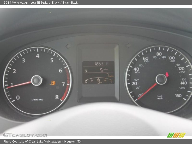 Black / Titan Black 2014 Volkswagen Jetta SE Sedan