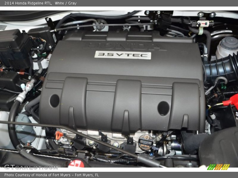 White / Gray 2014 Honda Ridgeline RTL