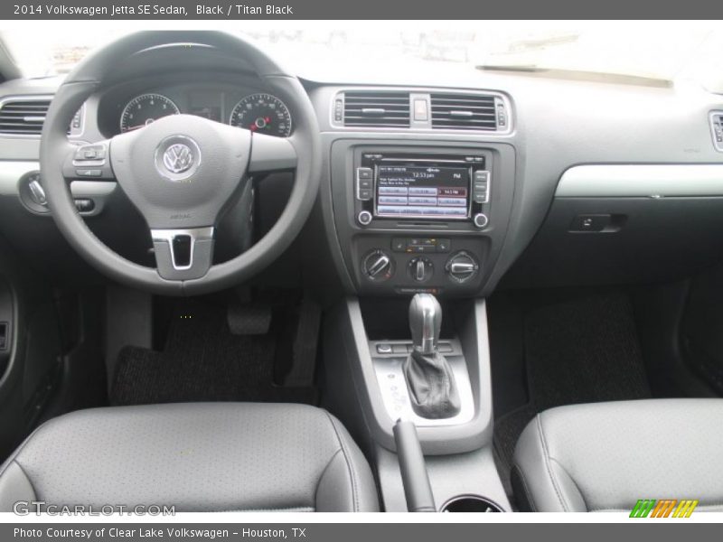 Black / Titan Black 2014 Volkswagen Jetta SE Sedan
