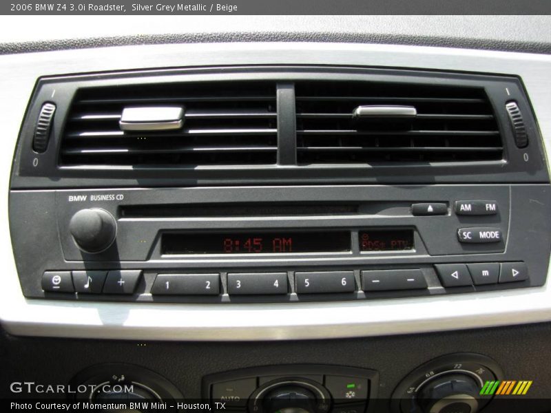 Silver Grey Metallic / Beige 2006 BMW Z4 3.0i Roadster