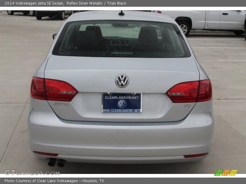 Reflex Silver Metallic / Titan Black 2014 Volkswagen Jetta SE Sedan