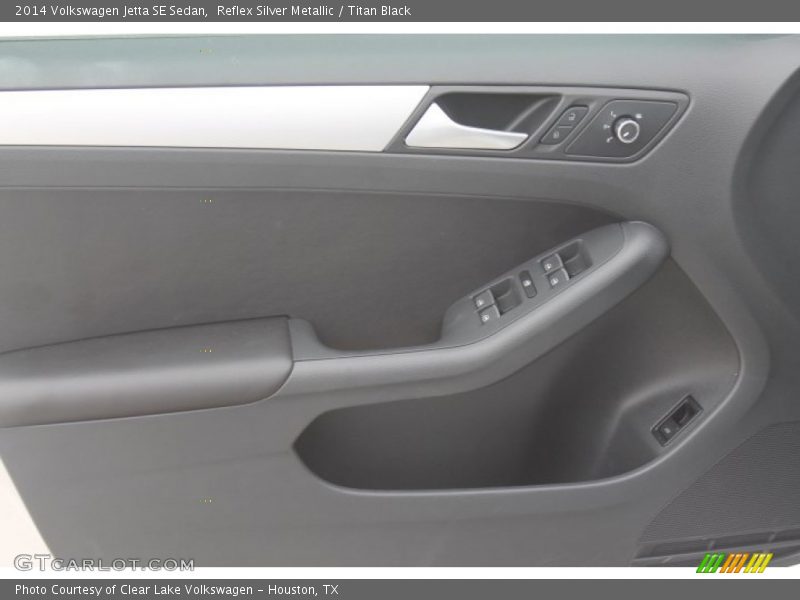 Reflex Silver Metallic / Titan Black 2014 Volkswagen Jetta SE Sedan