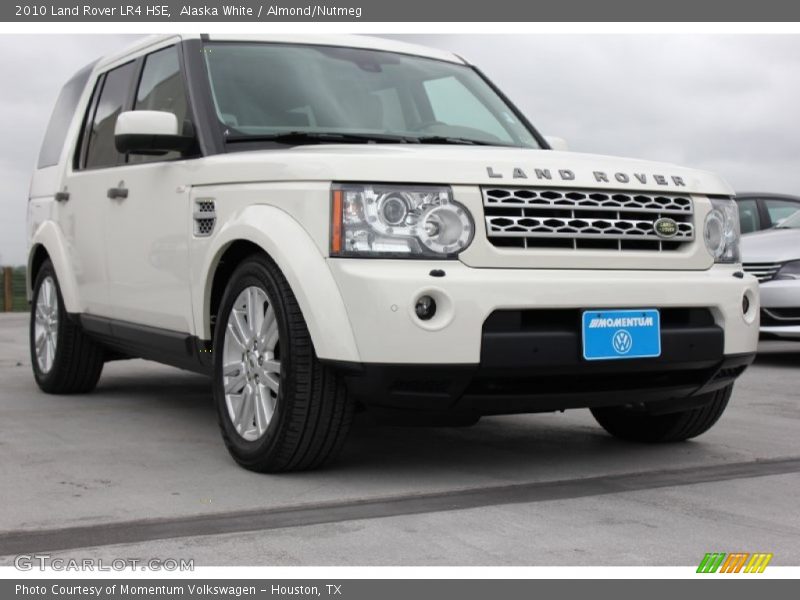 Alaska White / Almond/Nutmeg 2010 Land Rover LR4 HSE