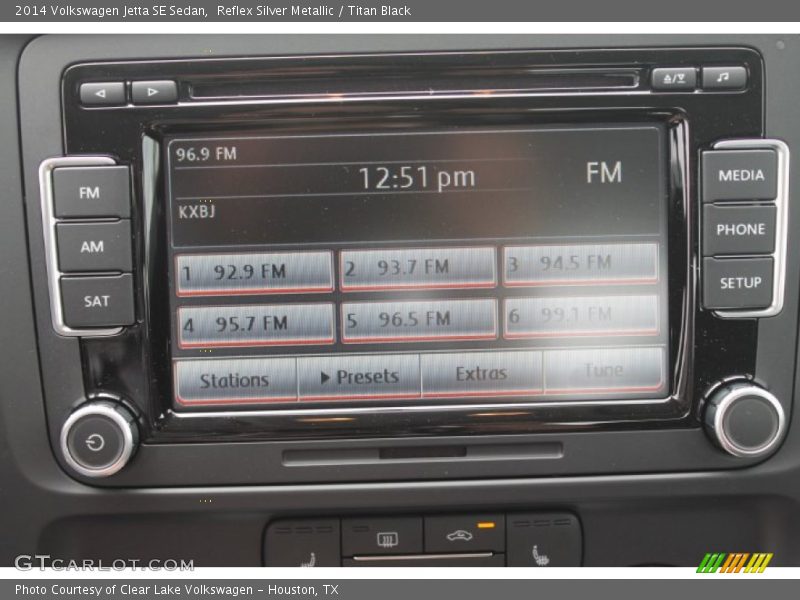 Reflex Silver Metallic / Titan Black 2014 Volkswagen Jetta SE Sedan