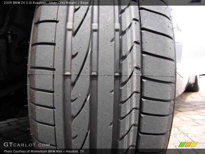 Silver Grey Metallic / Beige 2006 BMW Z4 3.0i Roadster
