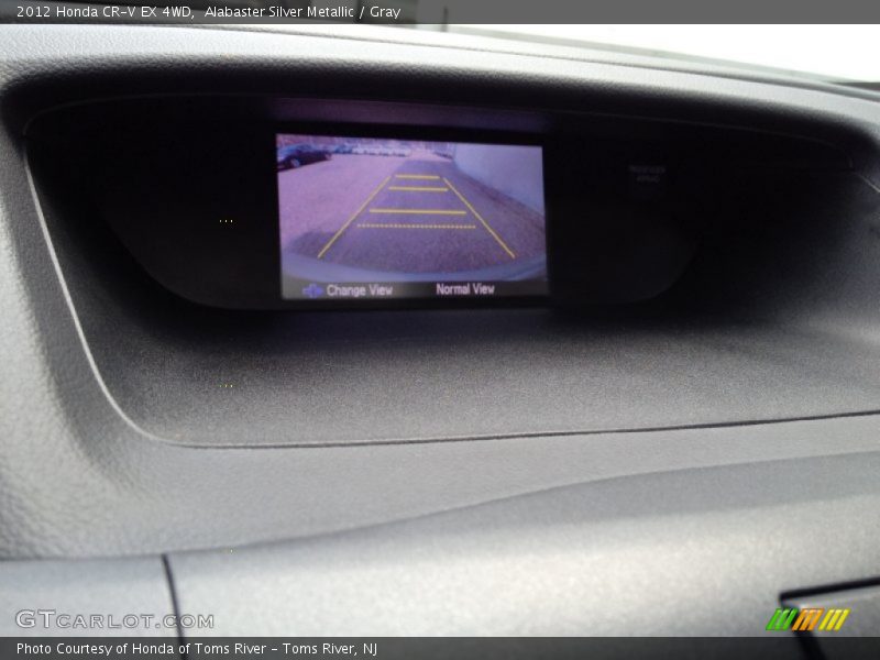 Alabaster Silver Metallic / Gray 2012 Honda CR-V EX 4WD