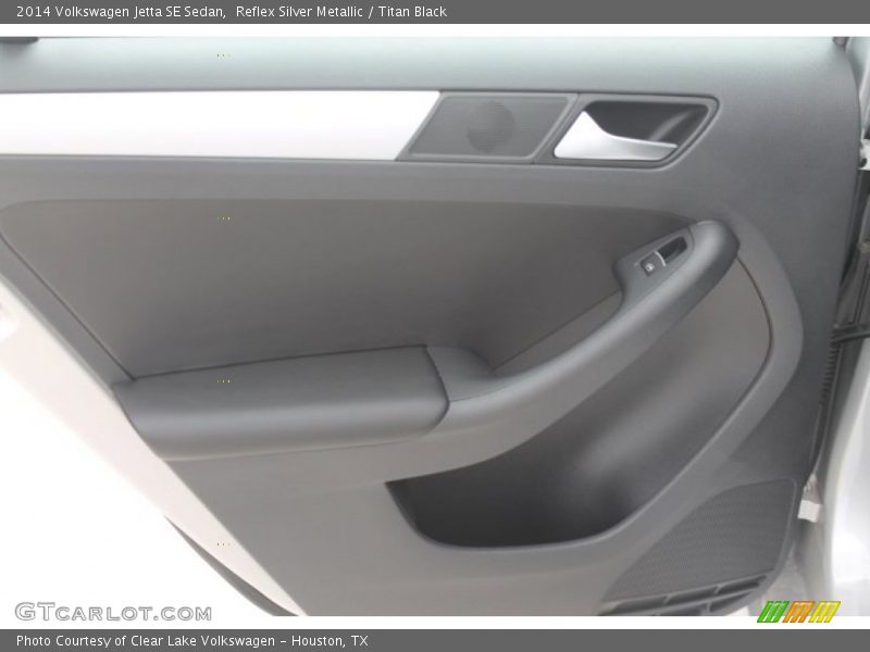 Reflex Silver Metallic / Titan Black 2014 Volkswagen Jetta SE Sedan