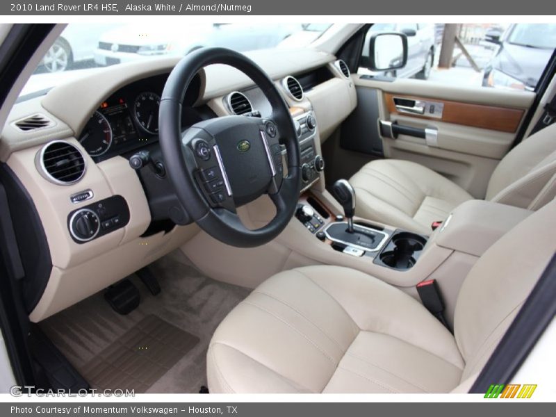 Alaska White / Almond/Nutmeg 2010 Land Rover LR4 HSE