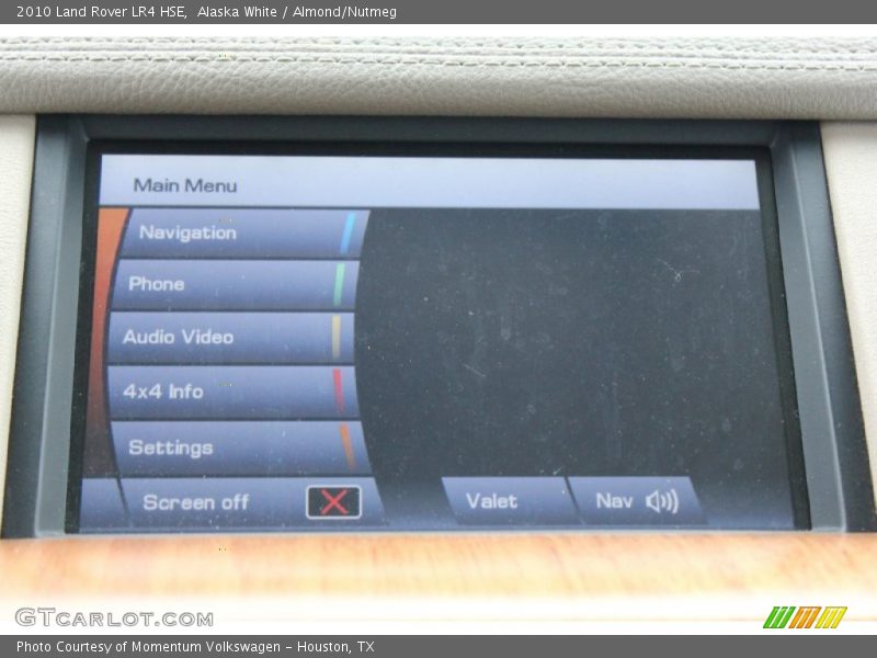 Alaska White / Almond/Nutmeg 2010 Land Rover LR4 HSE