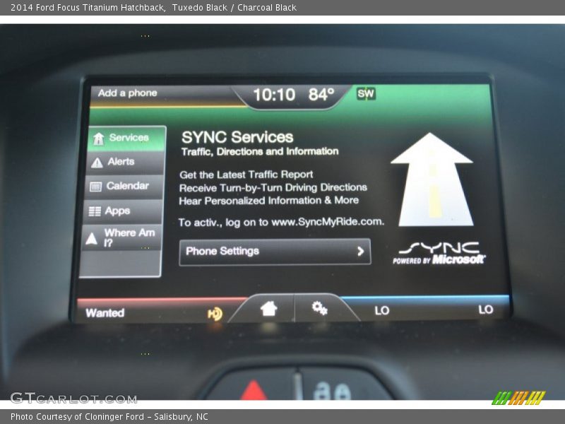 Tuxedo Black / Charcoal Black 2014 Ford Focus Titanium Hatchback