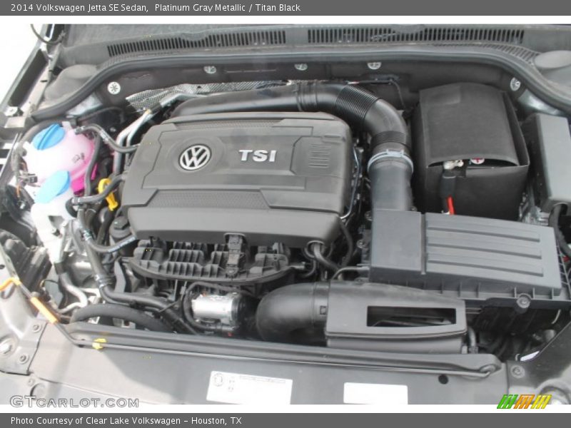 Platinum Gray Metallic / Titan Black 2014 Volkswagen Jetta SE Sedan
