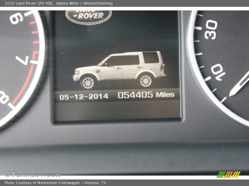 Alaska White / Almond/Nutmeg 2010 Land Rover LR4 HSE