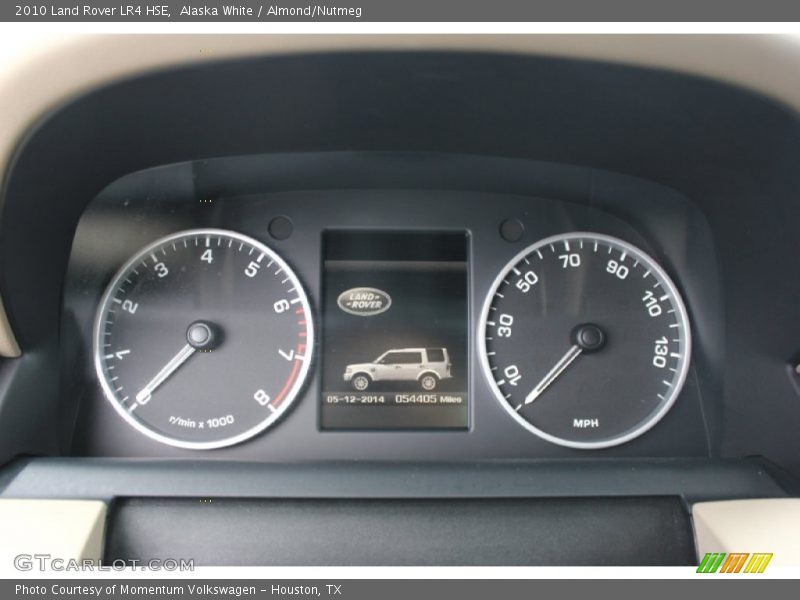 Alaska White / Almond/Nutmeg 2010 Land Rover LR4 HSE