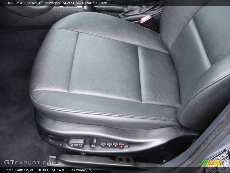 Silver Grey Metallic / Black 2004 BMW 3 Series 325xi Wagon
