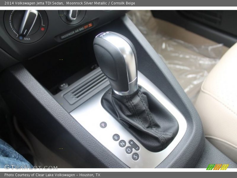 Moonrock Silver Metallic / Cornsilk Beige 2014 Volkswagen Jetta TDI Sedan