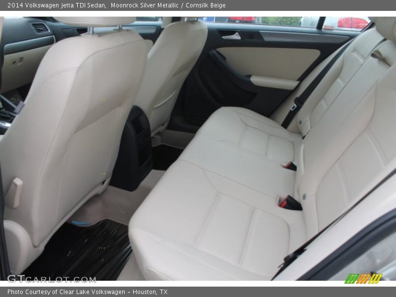 Moonrock Silver Metallic / Cornsilk Beige 2014 Volkswagen Jetta TDI Sedan