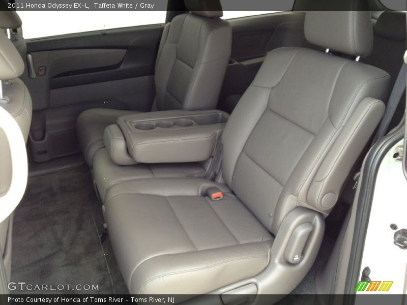 Taffeta White / Gray 2011 Honda Odyssey EX-L