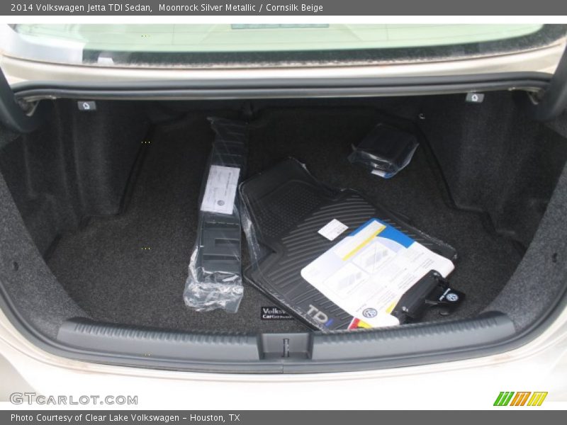 Moonrock Silver Metallic / Cornsilk Beige 2014 Volkswagen Jetta TDI Sedan