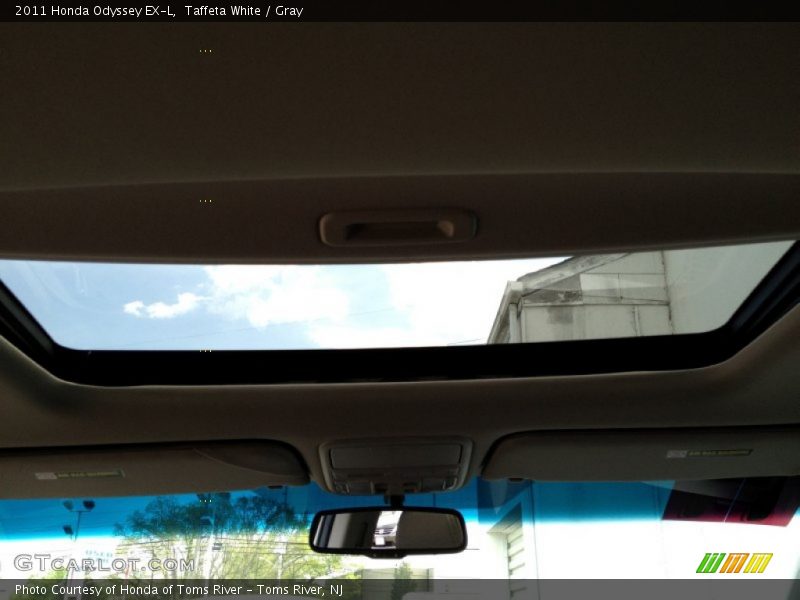 Taffeta White / Gray 2011 Honda Odyssey EX-L