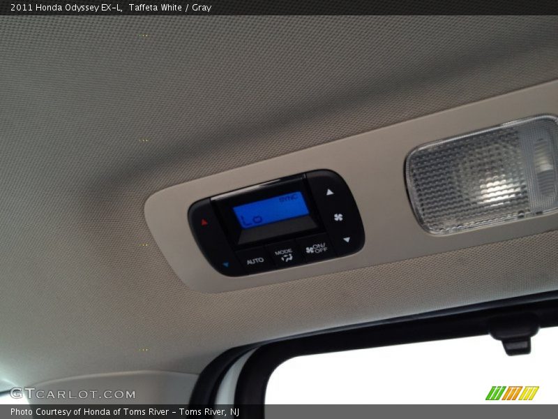 Taffeta White / Gray 2011 Honda Odyssey EX-L