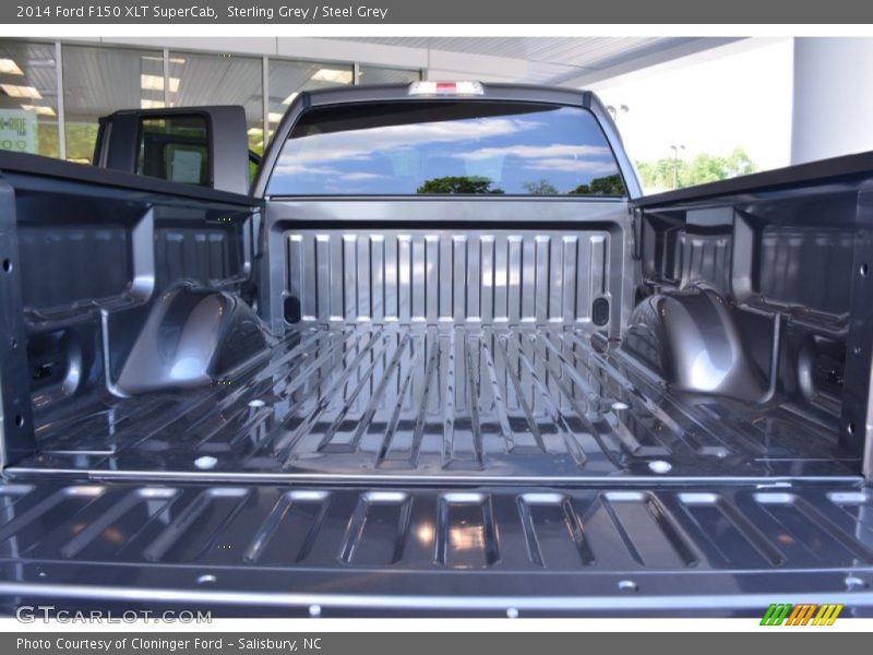 Sterling Grey / Steel Grey 2014 Ford F150 XLT SuperCab